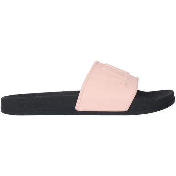 Image of Jack Wills Logo Sliders - Pink/Navy
