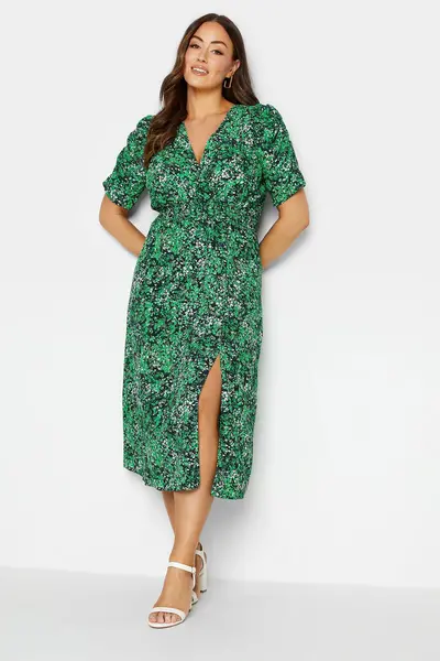 Image of M&Co Midi Dress Green