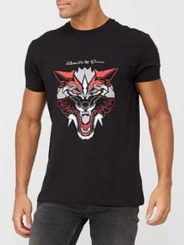 Image of Kings Will Dream Wolf Tee - Black