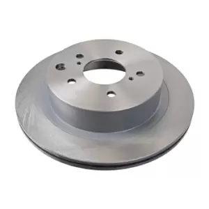 Image of Blue Print Pair of Internally Vented Painted Brake Disc Rotor ADN14353 fits REAR