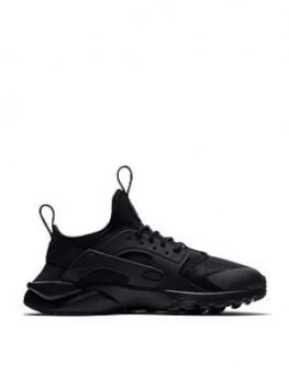 Image of Nike Childrens Huarache Run Ultra Trainers - Black, Size 10