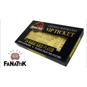 Image of Jurassic Park - Opening Weekend Golden Ticket Collectable