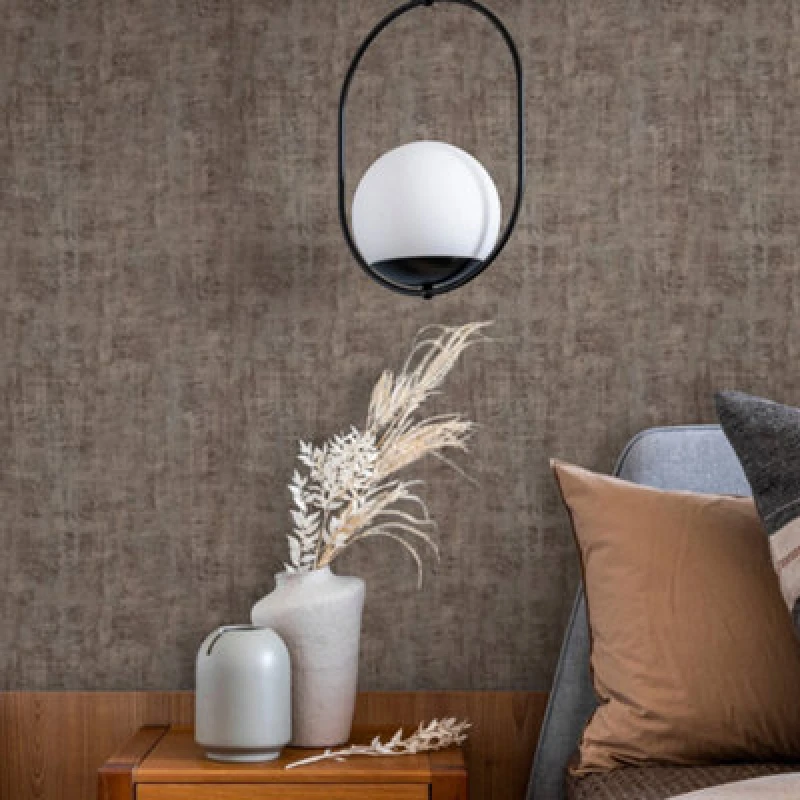 Image of Galerie Industrial Effects Brown Glass Stone Concrete Texture Wallpaper Roll