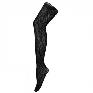 Image of Wolford Cross Tights - Black 7005