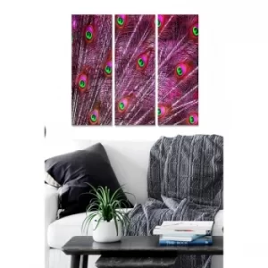 Image of MDF3720228 Multicolor Decorative MDF Painting (3 Pieces)