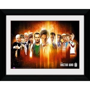 Image of Doctor Who Regenerate Framed Photographic Print