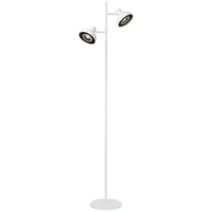 Image of Lucide Sensas Modern Floor lamp - 2xGU10 (ES111) - White
