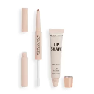 Image of Revolution Beauty Lip Shape Kit - Pink Nude