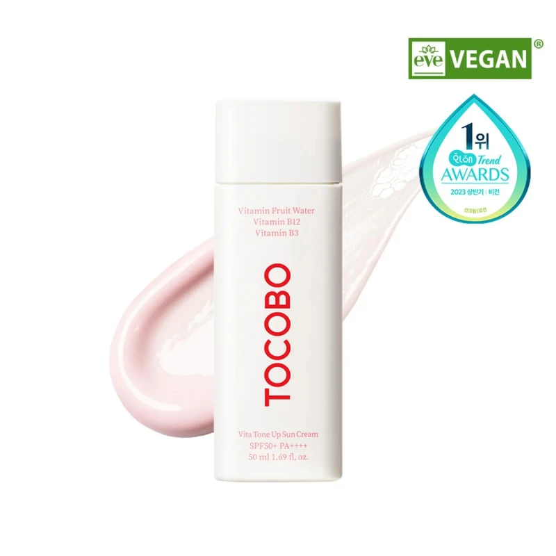 Image of TOCOBO Vita Tone Up Sun Cream with Niacinamide PA++++ SPF50+ 50ml