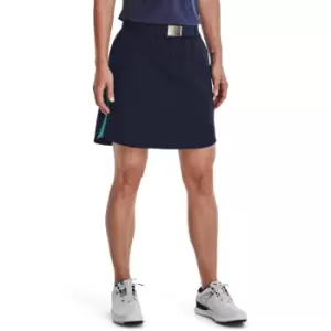 Image of Under Armour Womens Links Woven Skort Midnight Navy US12