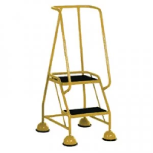 Image of Slingsby Yellow 2 Tread Tubular Steel Step