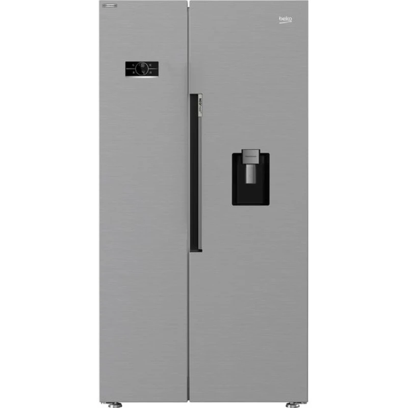 Image of Beko HarvestFresh ASD2442VPS American Style Fridge Freeze