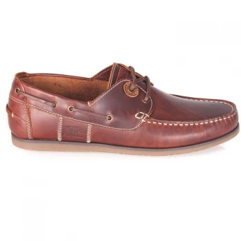 Image of Barbour Capstan Boat Shoes - Mahogany BR73