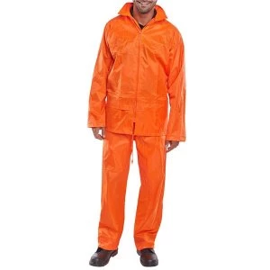 Image of Bdri Weatherproof Small Nylon Protective Coverall Orange