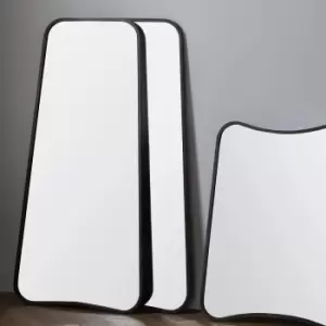 Image of Gallery Direct Kurva Leaner Mirror Black