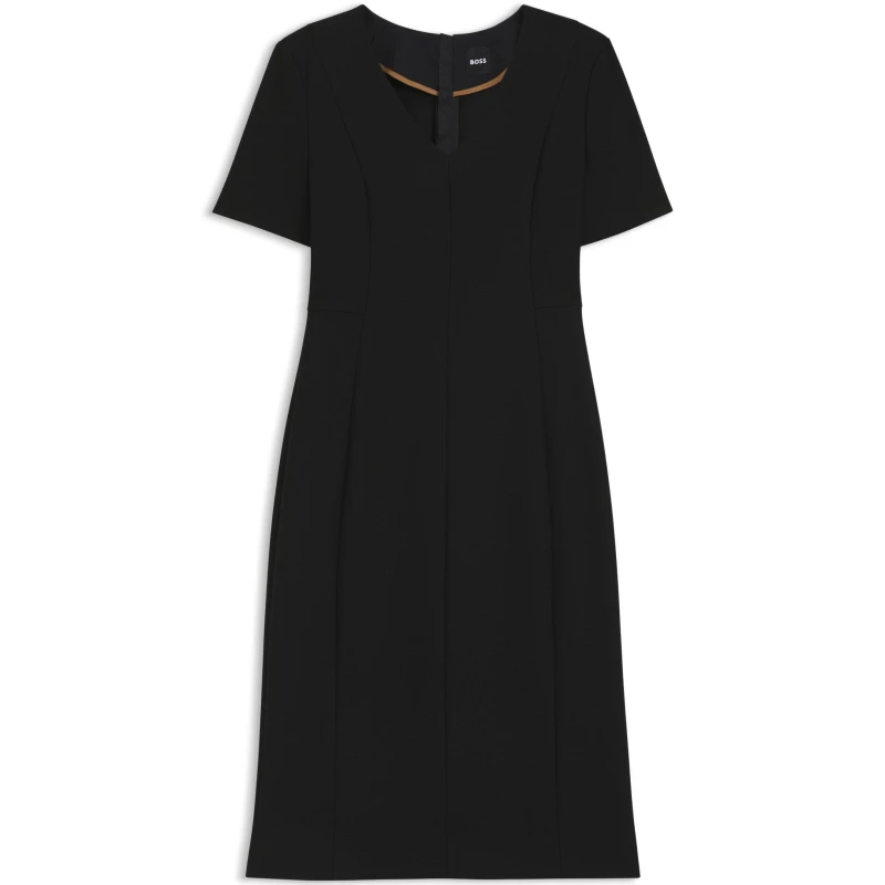 Image of Boss Womens Damaisa T-Shirt Dress Black female 4 (XXS)