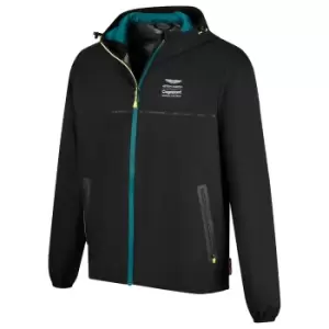 Image of 2022 Aston Martin Lifestyle Rain Jacket (Black)
