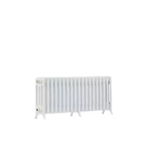 Image of Arroll Aluminium Range Painted White 19 Column Radiator, (W)1142mm X (H)450mm