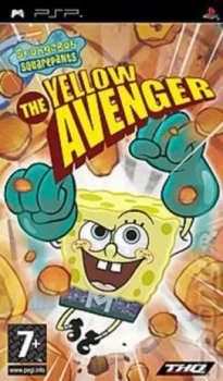 Image of SpongeBob Squarepants The Yellow Avenger PSP Game