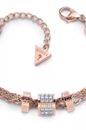 Image of Ladies Guess Jewellery Love Knot Bracelet UBB78141-L