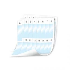 Image of Dymo 24x103mm Rhino XTL Laminated Cable Wrap Sheet Labels 1008 Labels