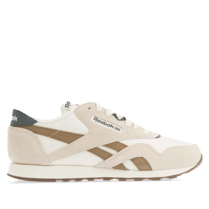 Image of Reebok Classic Nylon Shoes - White White 5
