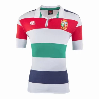 Image of Canterbury British and Irish Lions Cotton Shirt Mens - White/Red/Navy