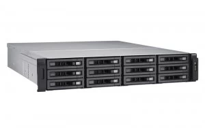 Image of Qnap Ts-EC1280U-E3-4GE-R2 24TB (12 x2TB Wd Red Pro) 12 Bay with 4GB Ra