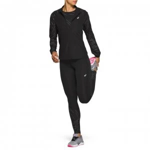 Image of Asics Night Track Jacket Ladies - Black