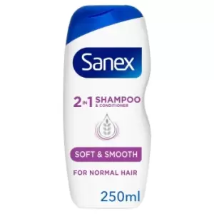 Image of Sanex Nourishing & Gentle 2in1 Shampoo and Conditioner