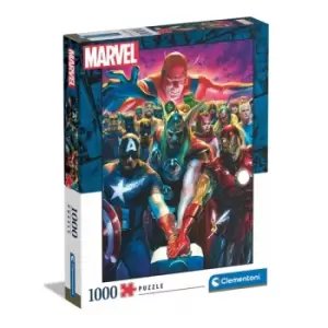 Image of Marvel Jigsaw Puzzle Hereos Unite (1000 pieces)