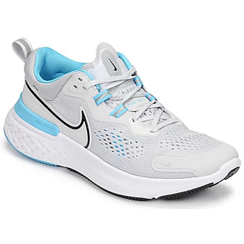 Image of Nike NIKE REACT MILER 2 mens Running Trainers in Grey - Sizes 6,7