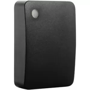 Image of Wall Mounted IP44 Outdoor Twilight Photocell Detector Light Switch Black