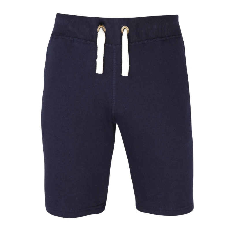 Image of AWDis AWDis Men Hoods Plain Heavyweight Campus Shorts in Navy Size: Small Navy S Male 5054171100712
