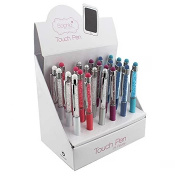 Image of 24 Sophia Crystal Touch Pens with CDU - ?1.19 Each