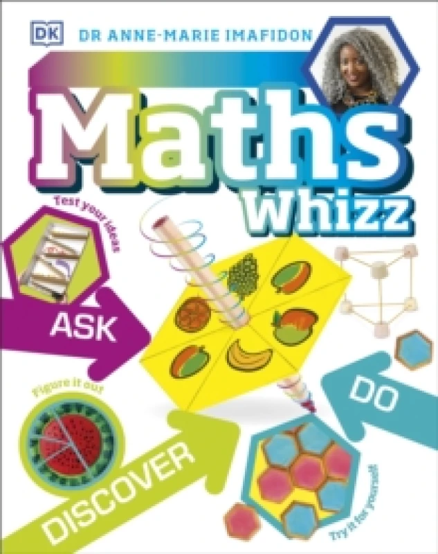 Image of DK How to be a Maths Whizz Book Multi unisex