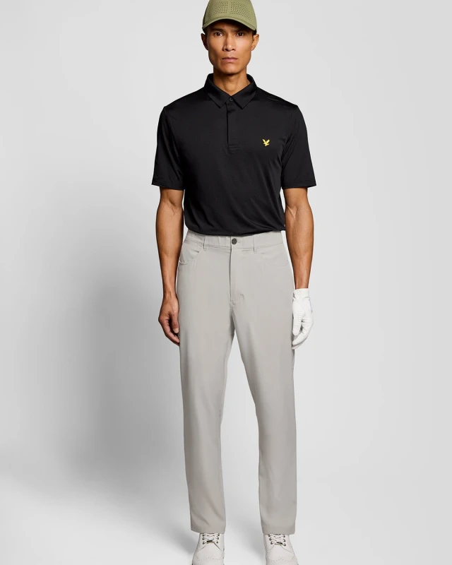 Image of Lyle & Scott Mens Golf 5-Pocket Trousers in White