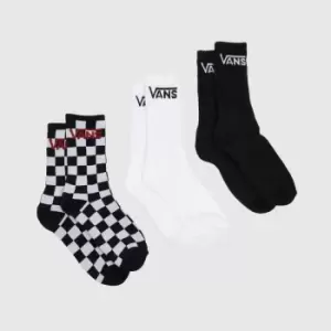 Image of Vans Multi Checkerboard Crew 3 Pack