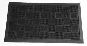 Image of Hi Lo Super Scraper Rubber Doormat - 40x70cm