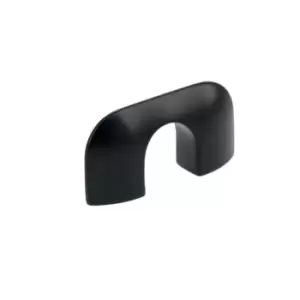 Image of GTV Black Drawer Cabinet Door Pull Kitchen Handle, Pack of 5