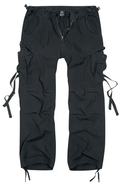 Image of Brandit M65 Vintage Trousers Cargo Trousers Black M Men