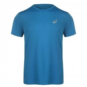 Image of Asics Core Short Sleeve Running T Shirt Mens - RACE Blue
