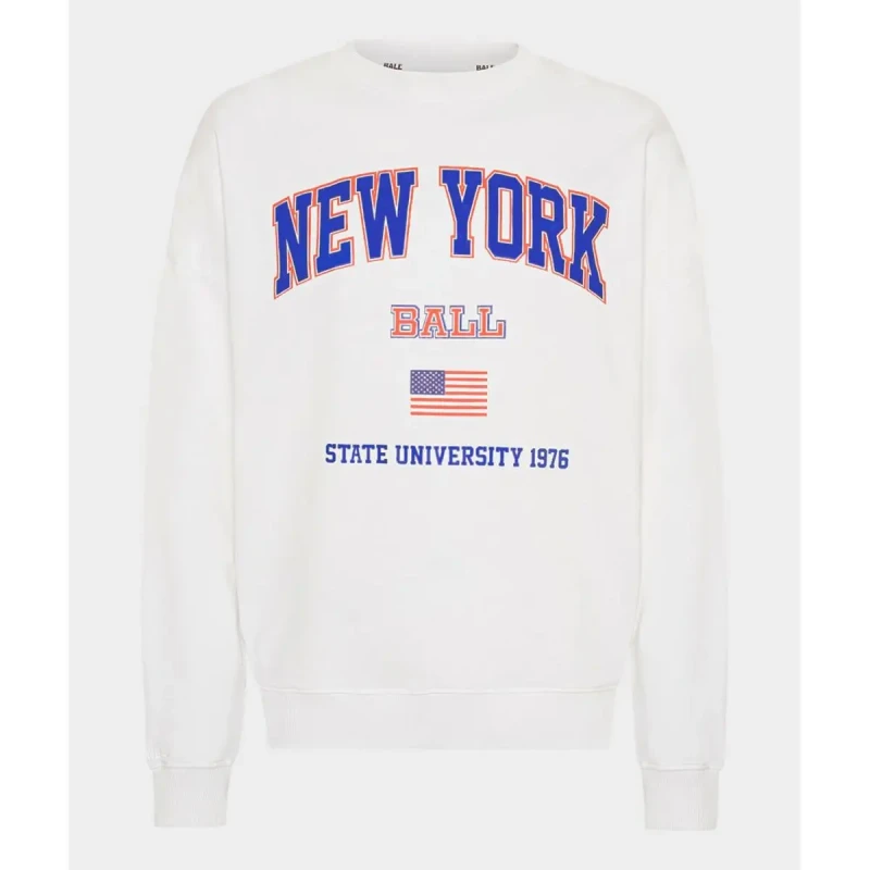 Image of Ball Sweatshirt Ball L. Taylor Blanc Unisex S