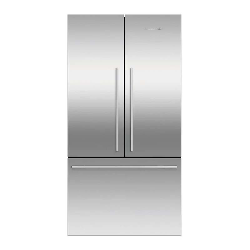 Image of Fisher & Paykel Series 7 Contemporary RF610ADJX7 WiFi Connected Plumbed Frost Free Multi-door American Fridge Freezer - Stainless Steel - E Rated
