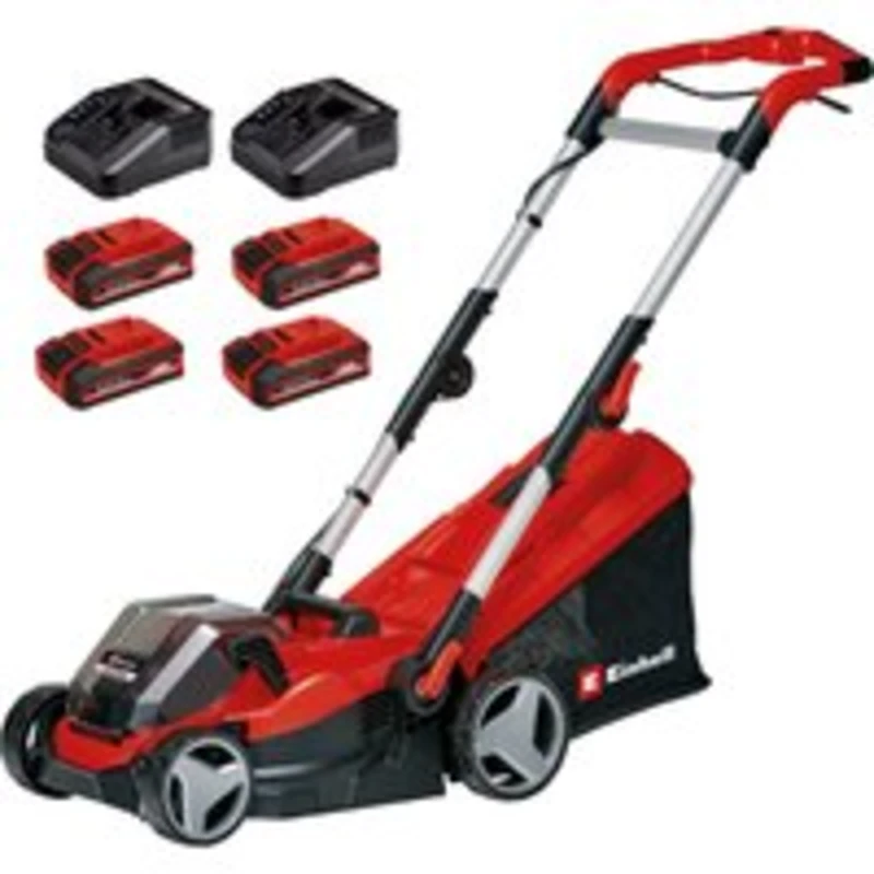 Image of Einhell RASARRO 36/34 36v Cordless Rotary Lawnmower 340mm RASARRO 36/34 Batteries: 4 x 3ah Li-ion