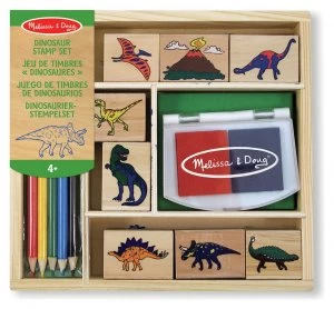 Image of Melissa and Doug Dinosaur Stamp Set.