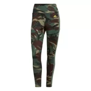 Image of adidas Camo Leggings Ladies - Green