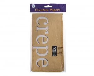 Image of Creativity Crepe Paper 250x50cm Gold