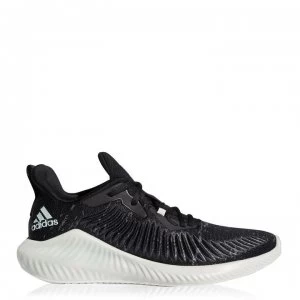 Image of adidas Alphabounce Parley Mens Running Shoes - Black/Green