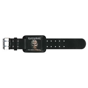 Image of Iron Maiden - The Book of Souls Leather Wrist Strap